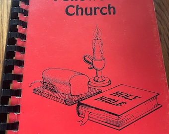 Eagles Nest Fellowship Church Milton Delaware Vintage Fundraising Cookbook 1994