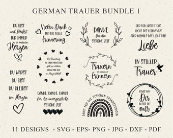 German Trauer Plotter File Svg Dxf Png Jpg Pdf Bible Verse Cricut Cross Silhouette Tod Clipart Vinyl Laser Cut File DIY Stencil Template