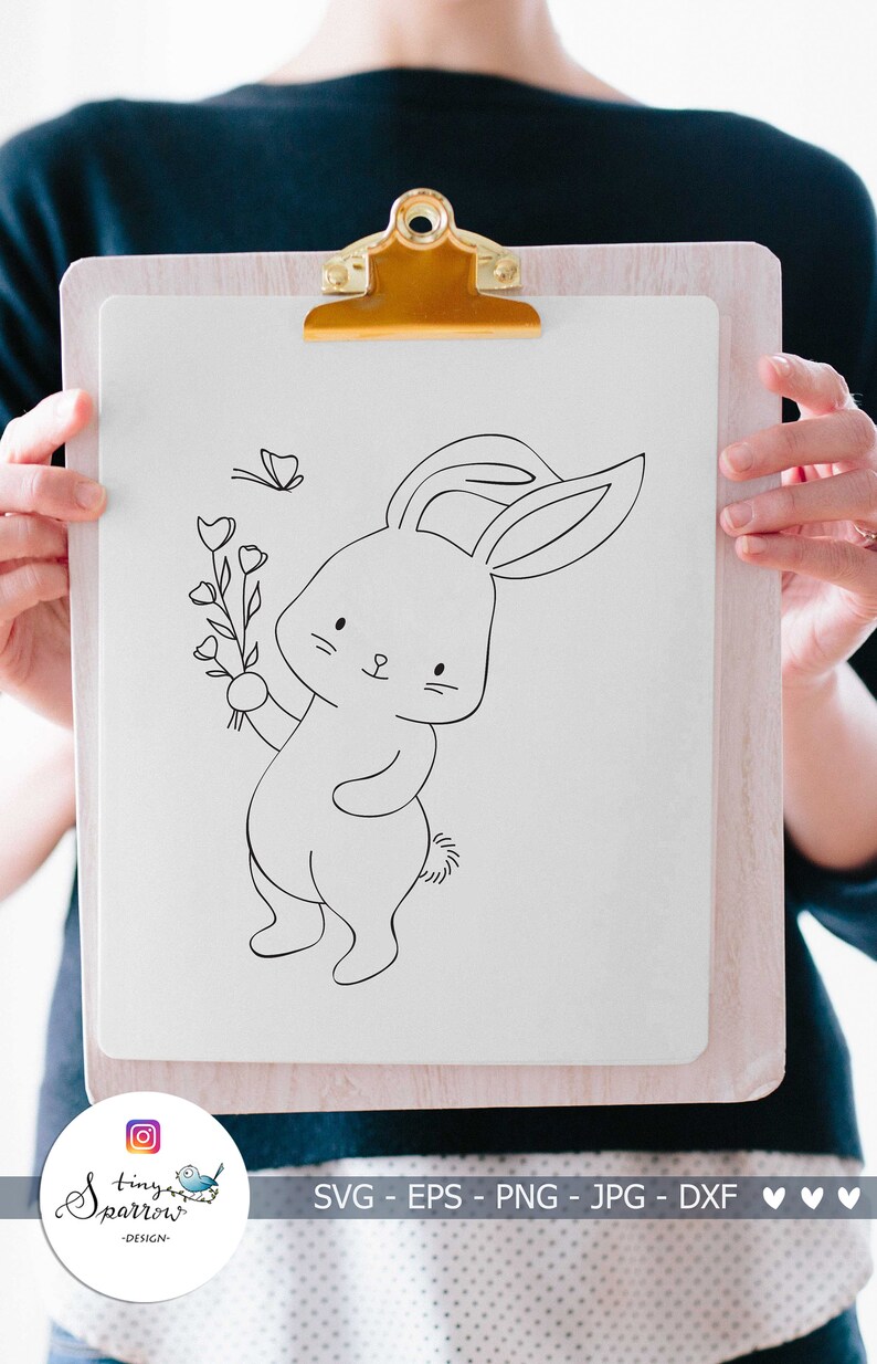 Download Svg Mug Cut File Buy 3 Get 30 Off Cute Bunny Holding Flower Svg Clipart File Cute Cutting File Animals Botanical T Shirt Svg Cricut Clip Art Art Collectibles Kromasol Com