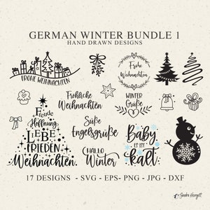 Plotterdatei Deutscher Winter Plotterdatei Din A6 Dxf Png Eps Jpg Kranz Geschenk Cricut Glocke Silhouette Froher Weihnachtsbaum Clipart Niedlicher Cupcake Vinyl Cut Datei