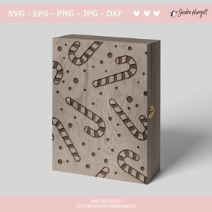 Buy Candy Cane Seamless Pattern Svg Dxf Png Eps Jpg Christmas Cricut ...