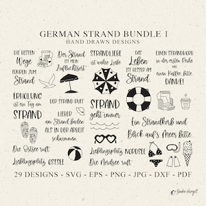 Strand Plotter Dxf Png Jpg Pdf Lieblingsort Cricut Silhouette Meer Clipart Vinyl Laser Cut Datei Erholung Ostsee Nordsee