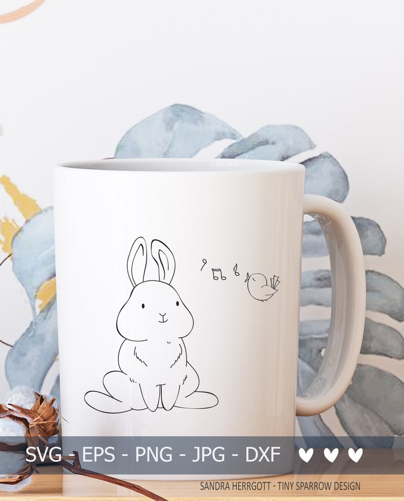 Download Svg Mug T Shirt Svg Animal Cut File Cute Cutting File Buy 3 Get 30 Off Set Of 3 Whimsical Bunny Svg Clipart Files Cricut Svg Monogram Clip Art Art Collectibles
