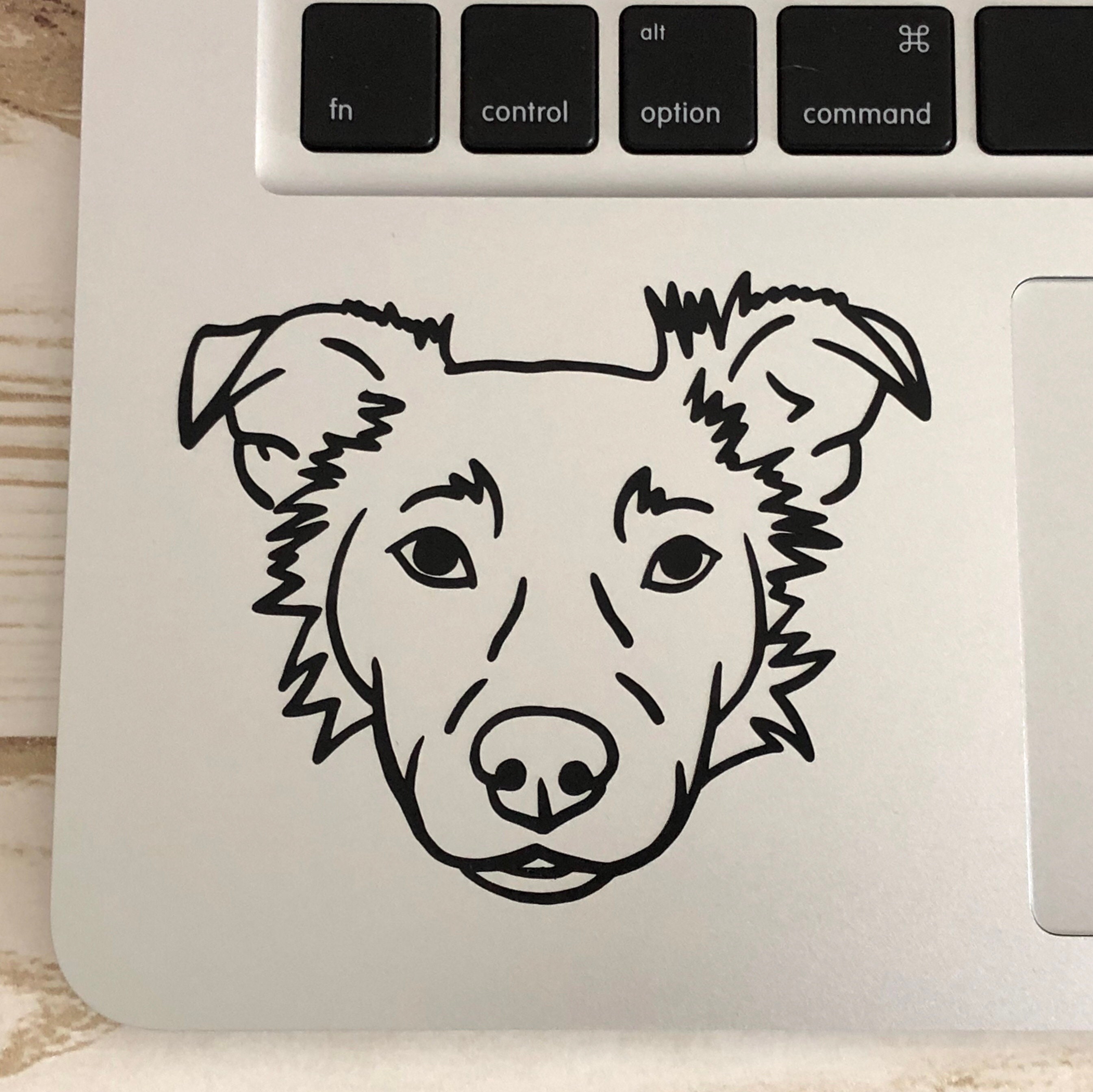 Custom Vinyl Dog Decal Car Decal Vinyl Decal Decal for Etsy