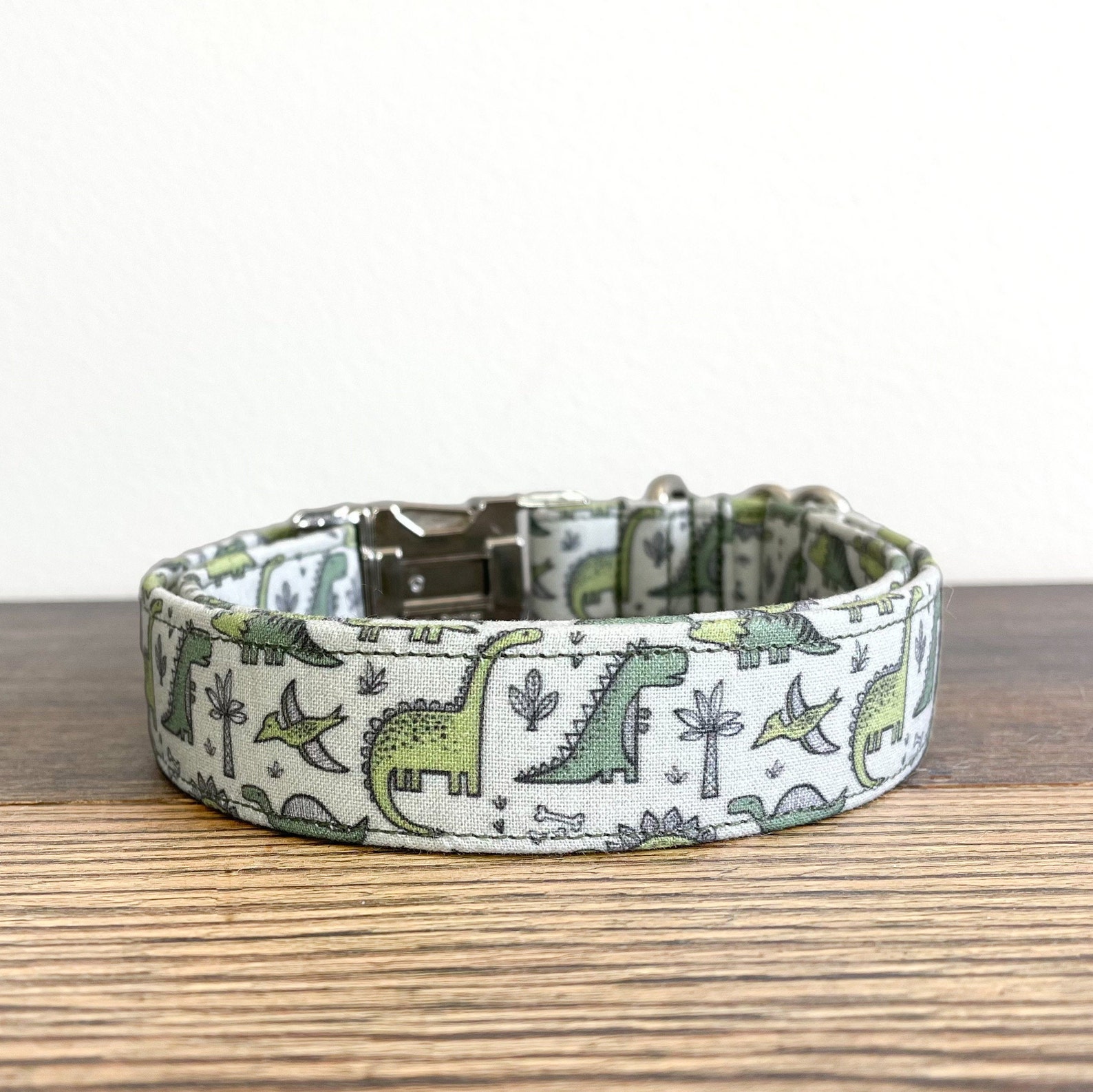 Dinosaur Dog Collar Cute Dog Collar Funny Dog Collar Etsy