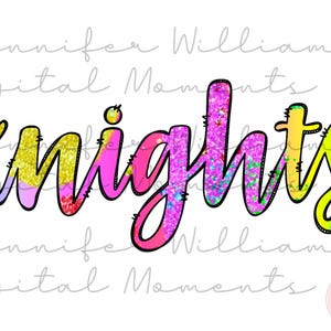 Neon, Knights, Retro, Mascot, Sublimation, PNG