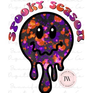 Spooky Season, Halloween, Sublimation, DTG, PNG, Digital Download
