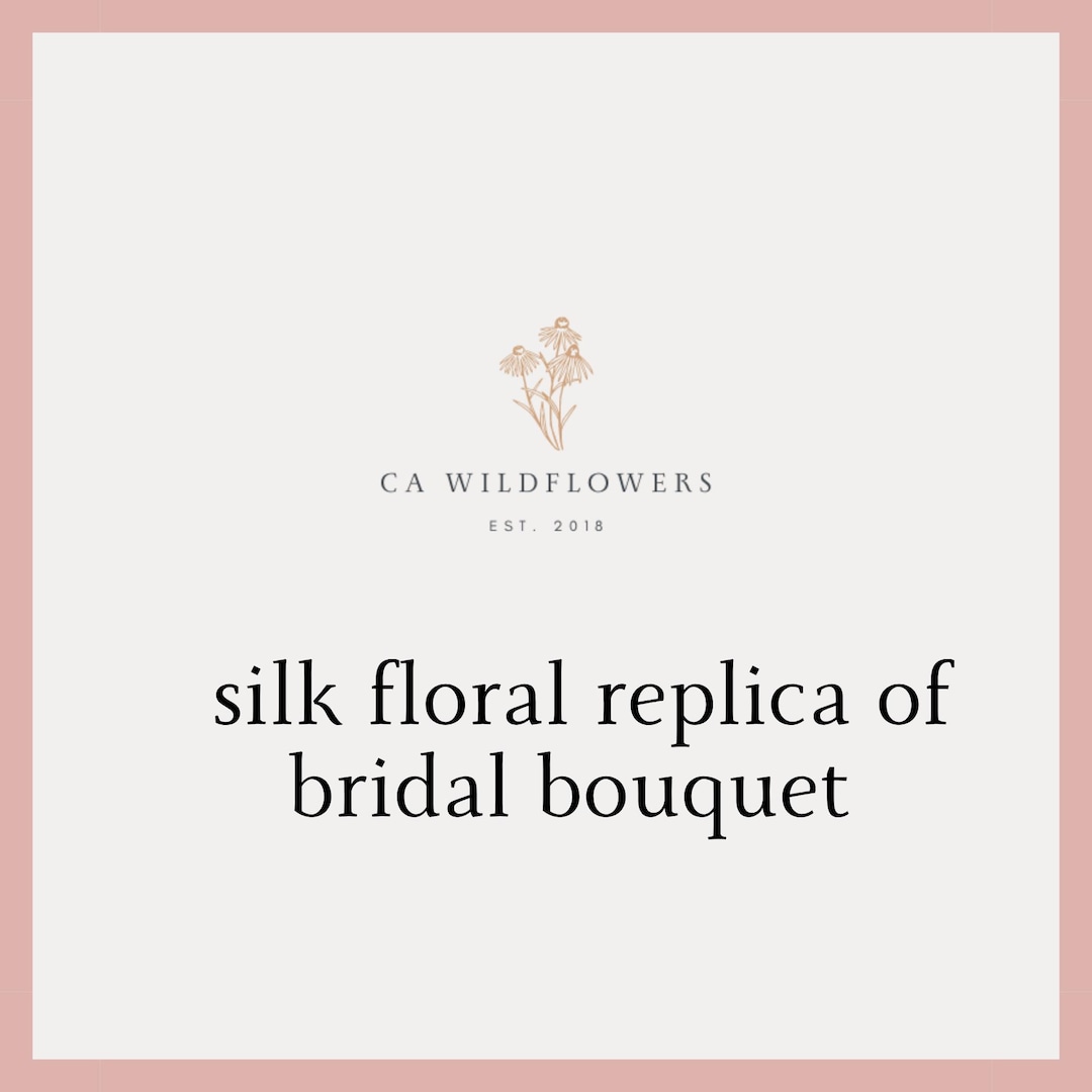 Silk Replica of Her Bridal Bouquet