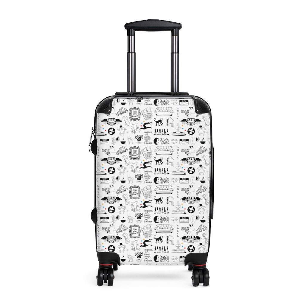 Designer friends suitcase on sale