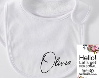 customised bibs