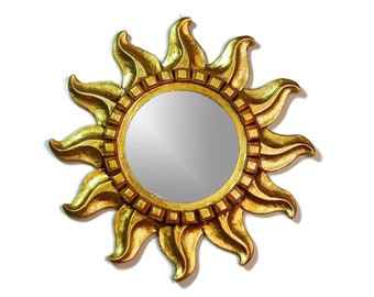 Round decorative mirror 14 