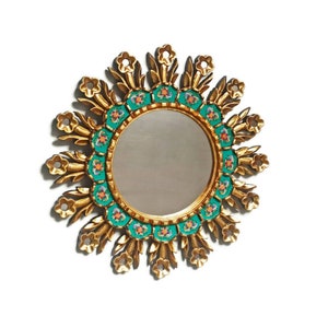 FLOWER" - Diameter 20x20 "- decorative mirror - Wall Mirror - Home decoration-sunburst mirror - mirror