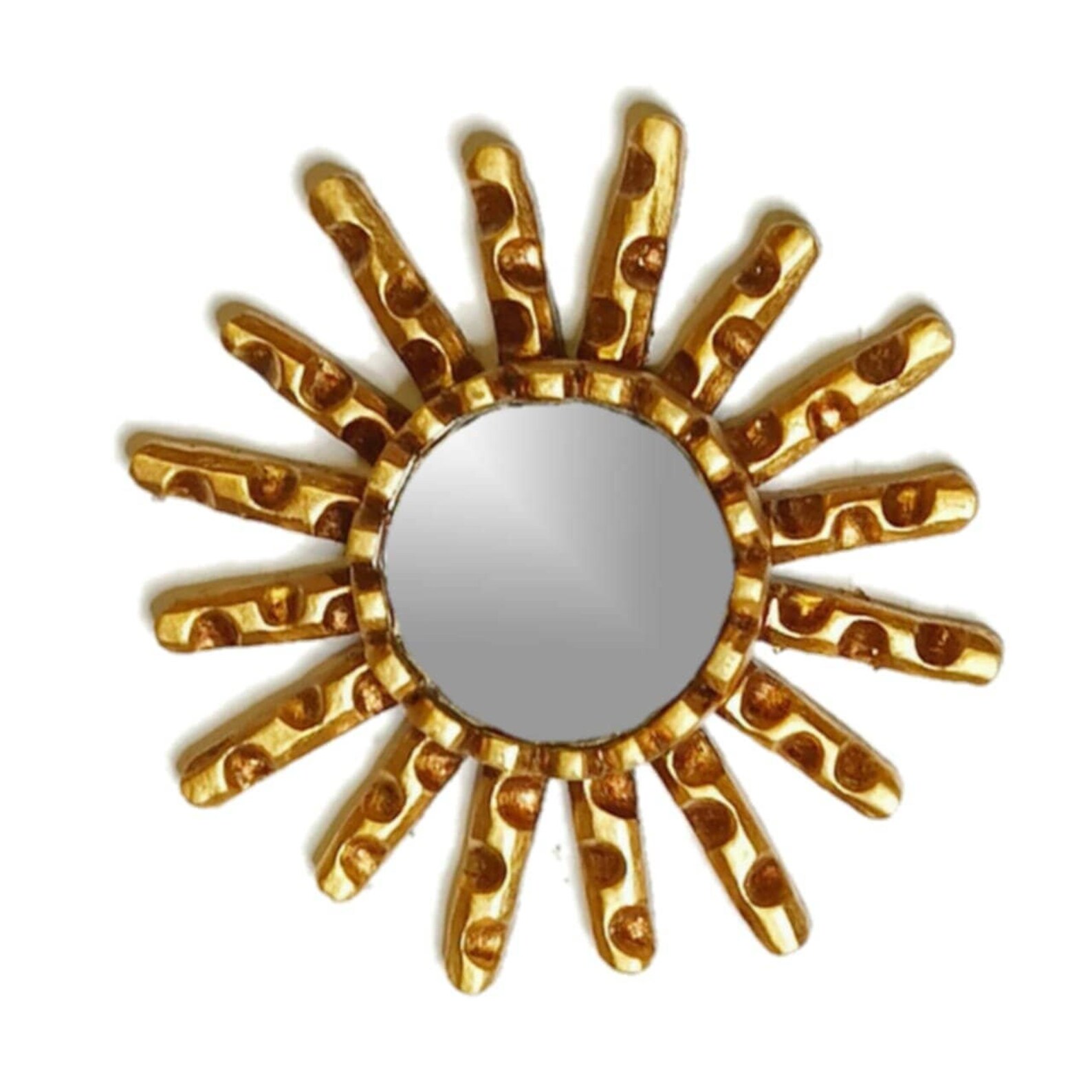 Decorative Mirror Set of 5 Units starburst Etsy