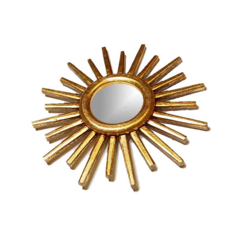 Decorative Mirror Set of 5 Units starburst Etsy