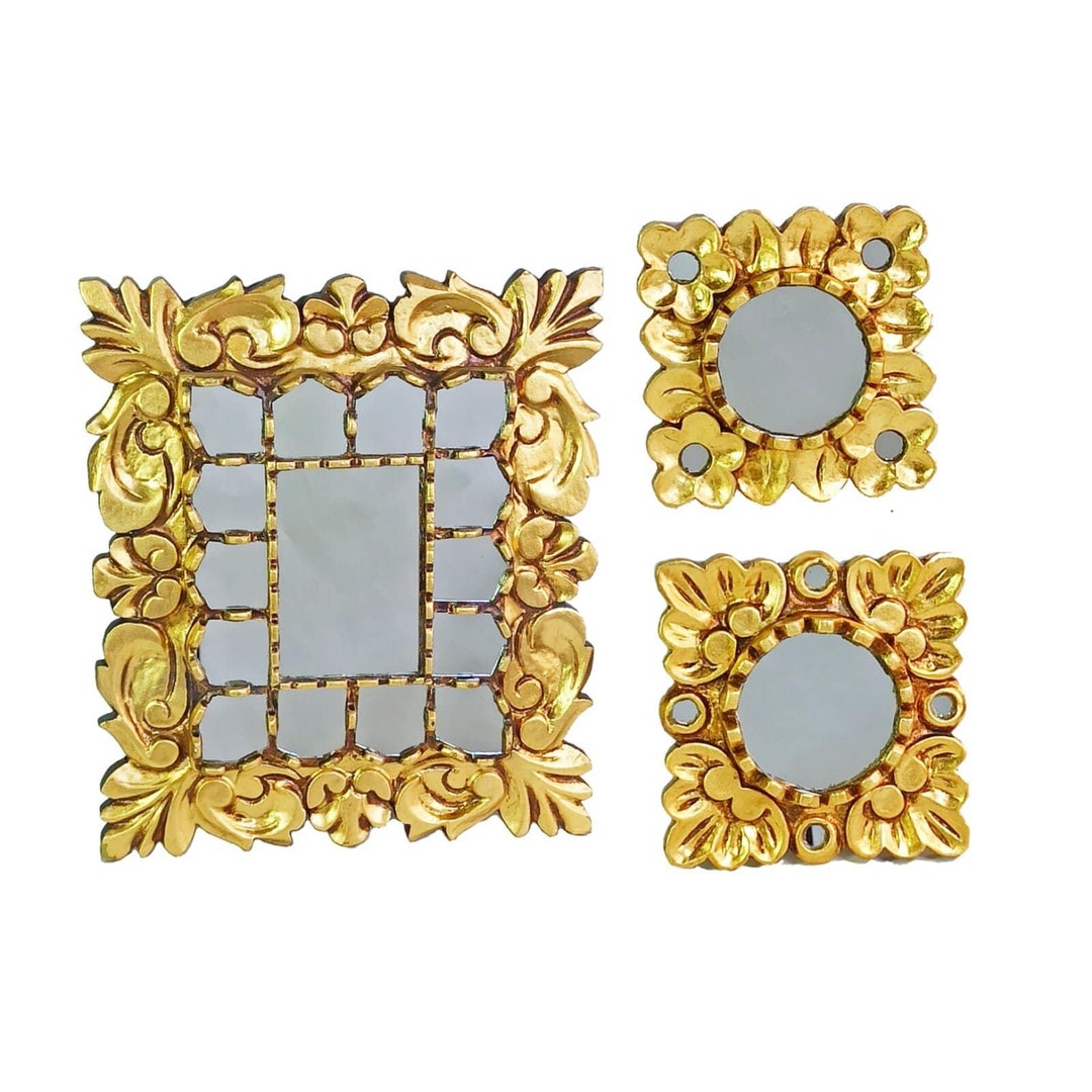 Peruvian Mirror Set of 3 