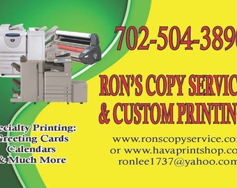 1000 Full Color Business Cards Print 1 Side or 2 Sided  16PT Glossy Stock With UV Coating