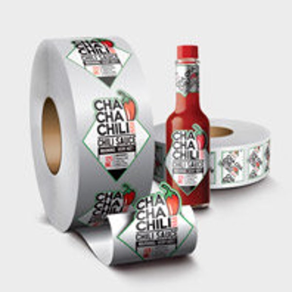 2"x 2" Semi Gloss Full Color Roll Labels 250