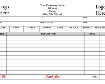 2 Part Carbonless Form book, Landscape 50 Sets of 5.5" x 8.5" In Full Color Custom Personalized, Numbered, Padded With Wrap Around Cover