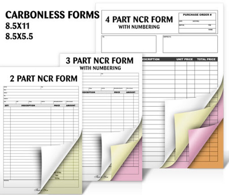 100 3 Part NCR 81/2
