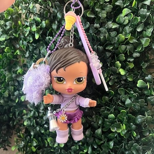Yazmin Bratz Babyz Bag Charm, keychain with charms, Y2K,