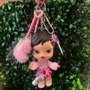Jade Bratz Babyz Taschenanhänger, Schlüsselanhänger mit Anhänger, Y2K,