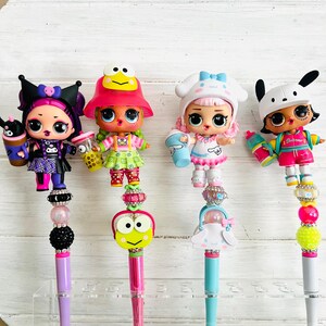 Hello Kitty und Freunde Kugelschreiber, KOSTENLOSE Nachfülltinte, Individueller Fancy Beaded Pen,