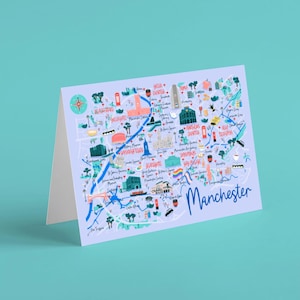 Carte Manchester, Carte écologique, Emballage sans plastique