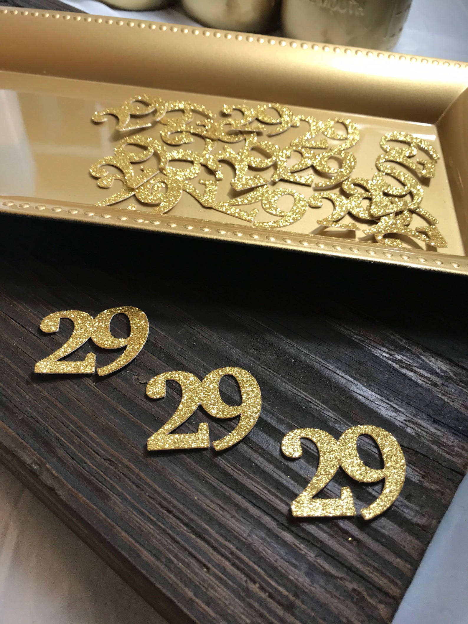 29th Birthday Confetti/ 29th Birthday Party Decorations/age | Etsy