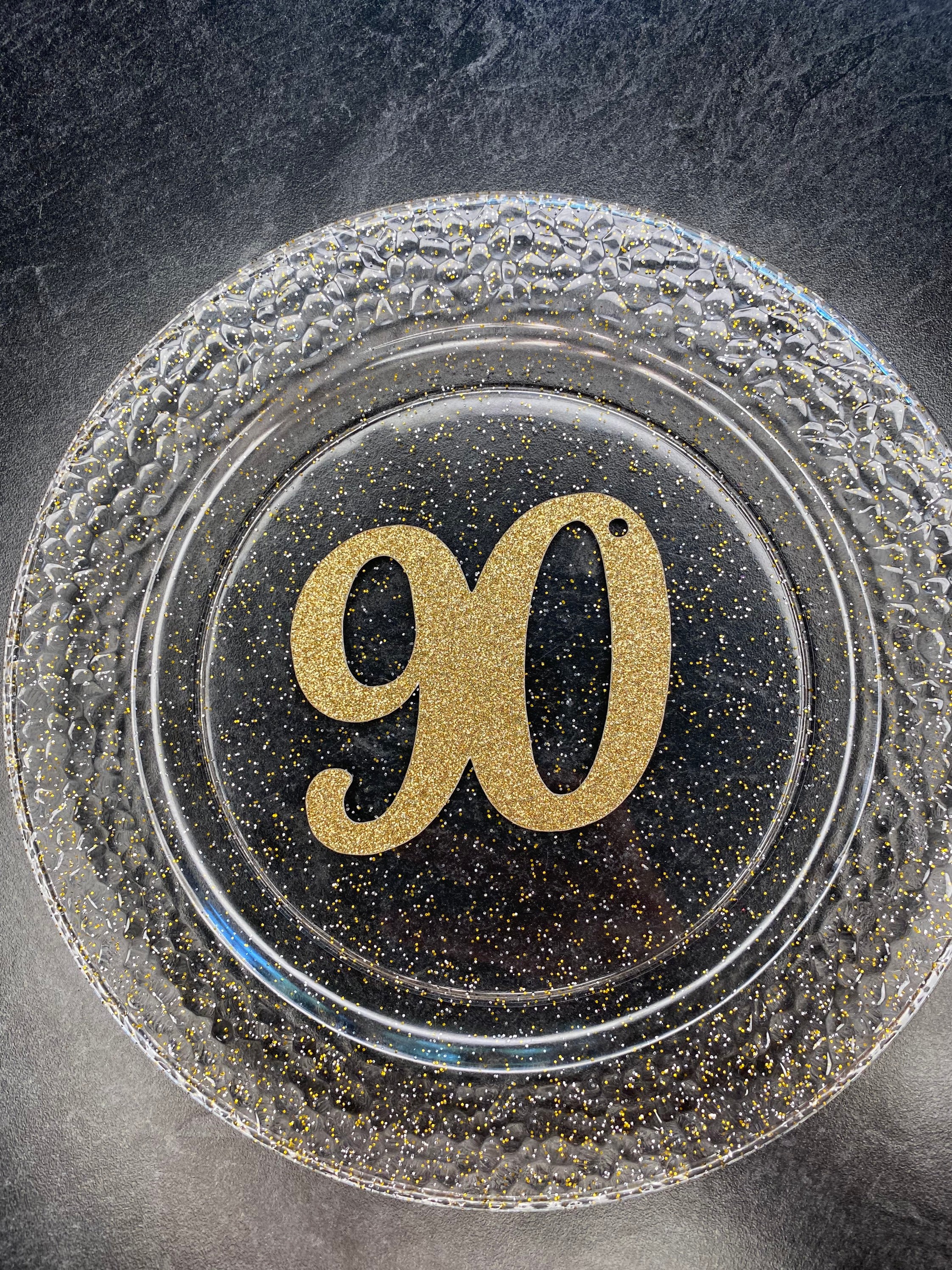 90th Birthday Centerpiece Decorations/ 90th Birthday