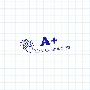 Teacher stamps, personalized teacher stamps, custom teacher stamp, checked by teacher stamps, good job teacher stamps, TQS 003-05