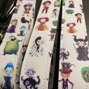 Tiny Cartoon Villains Ear Headband Holder Mouse Ear Holder Key Fob Accessories