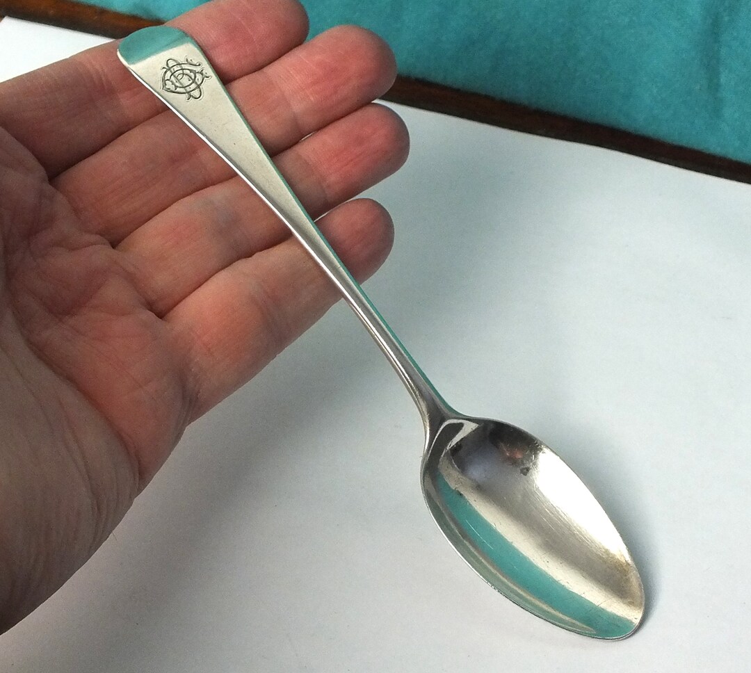Antique 18thc Solid Silver Bottom Struck Spoon London C.1760 - Etsy UK
