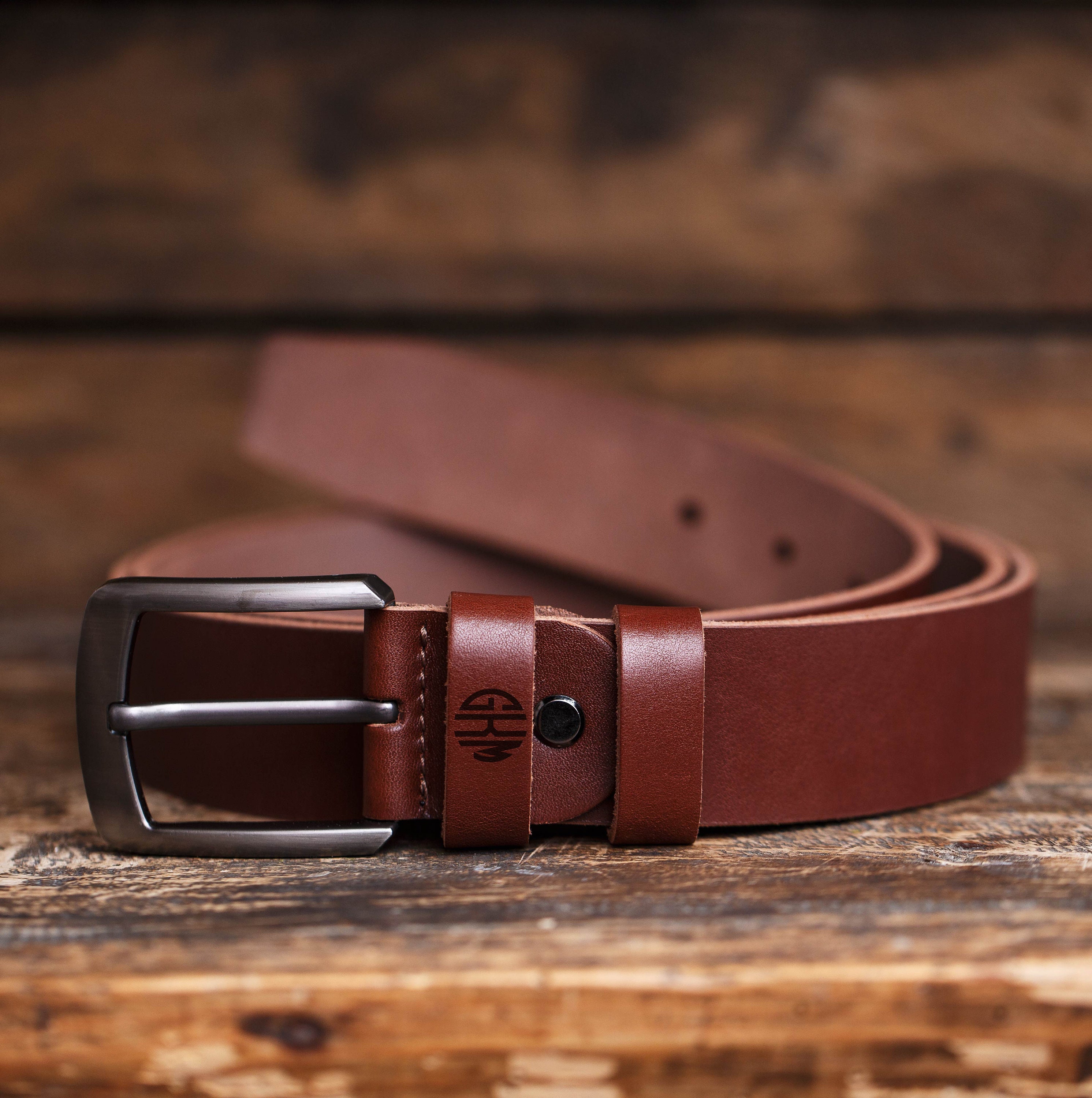 Personalized leather belt for men engraved leather belt Etsy