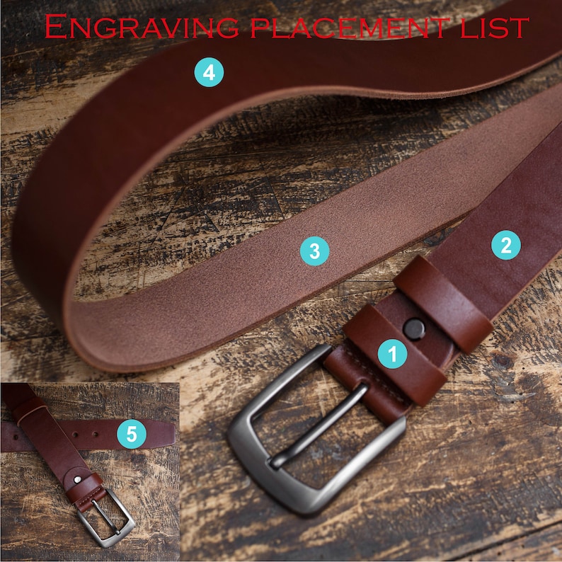 full grain leather belt