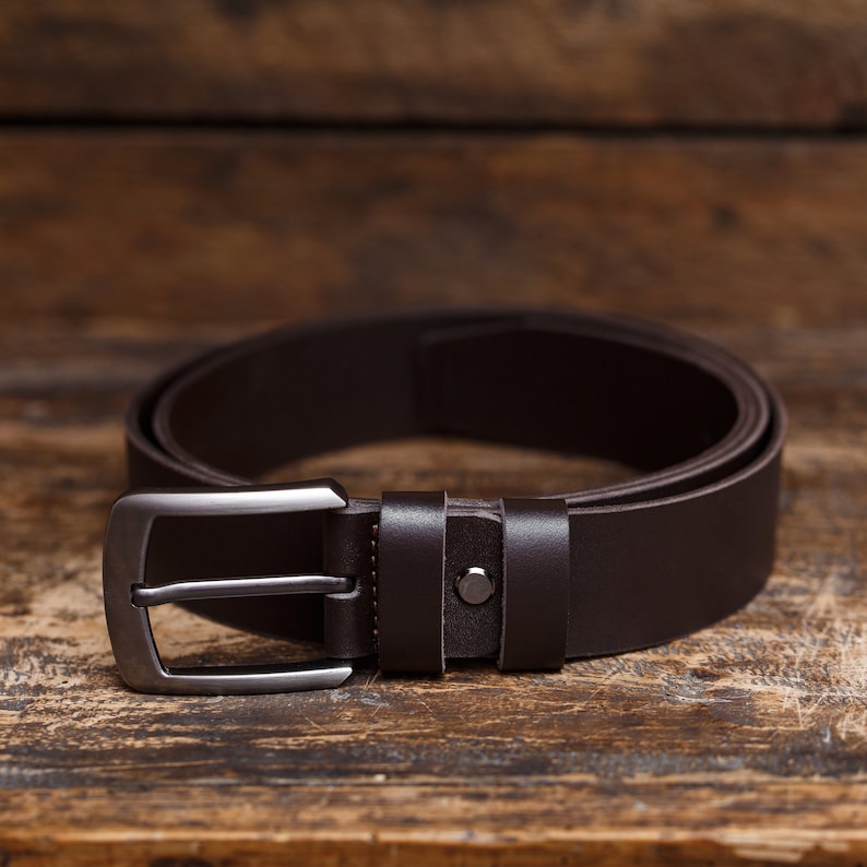 full grain leather belt