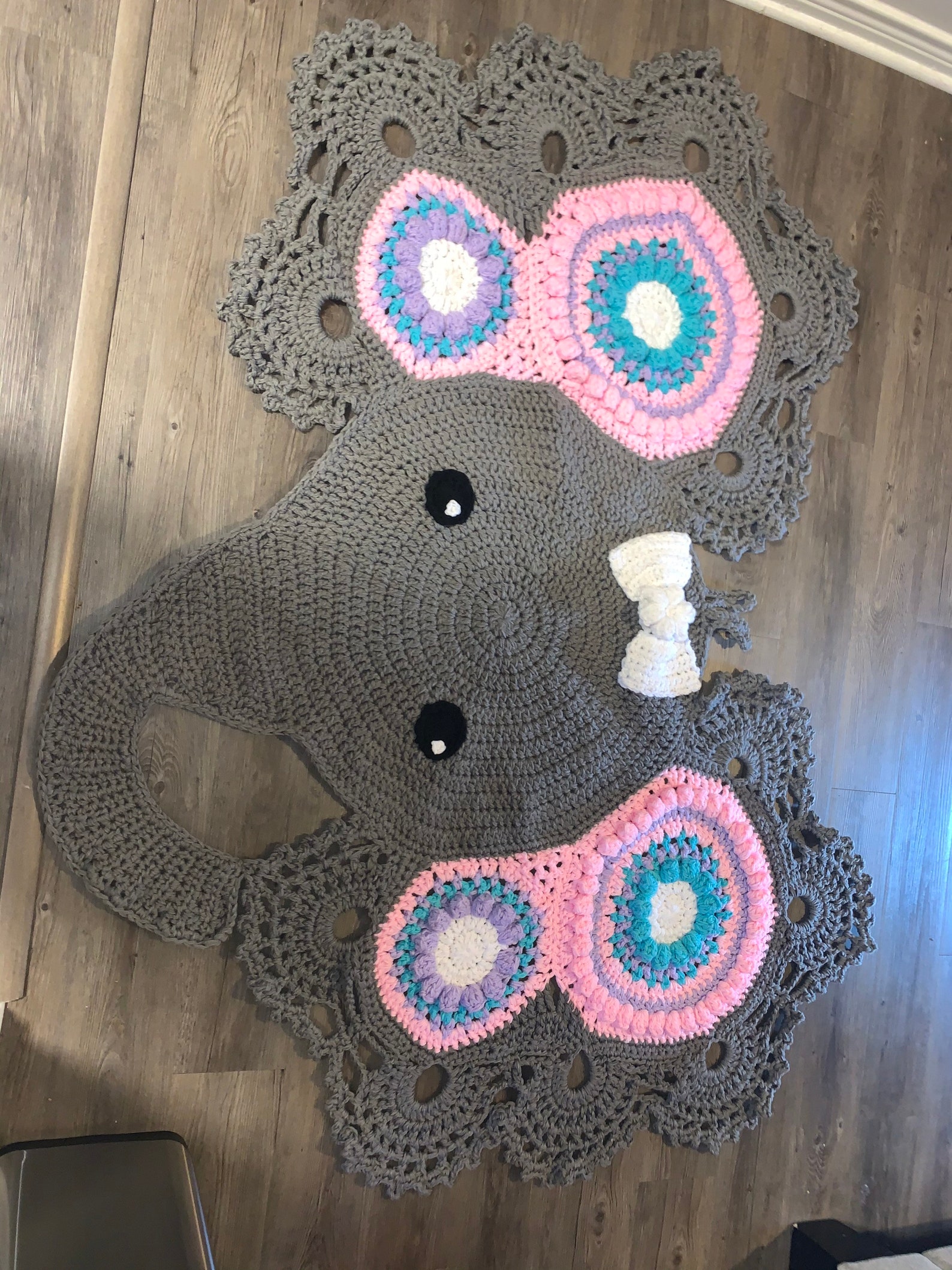 Nursery decor rug elephant rug elephant nursery decor baby Etsy