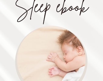 Newborn sleep book for new moms - How to set up a sleep schedule with your baby