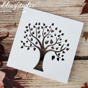 Wedding Sand Ceremony Tree Frame-Leaves Unity shadow sand ceremony box-The Wedding Tree ceremony-Sand CeremonySet-Rustic wedding-WeddingGift