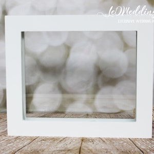 Wedding Sand Ceremony Frame-Unity shadow sand ceremony box-Sand Shadow Box Frame-Rustic Plywood rectangle Frame-Beach wedding-Wedding gift