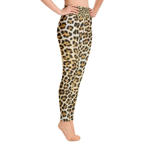 leopard print yoga leggings