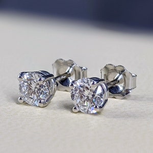 14K Baguette Diamond Mixed Shape Stud Earrings – FERKOS FJ