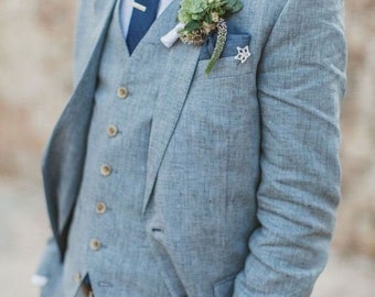 summer beach wedding suit