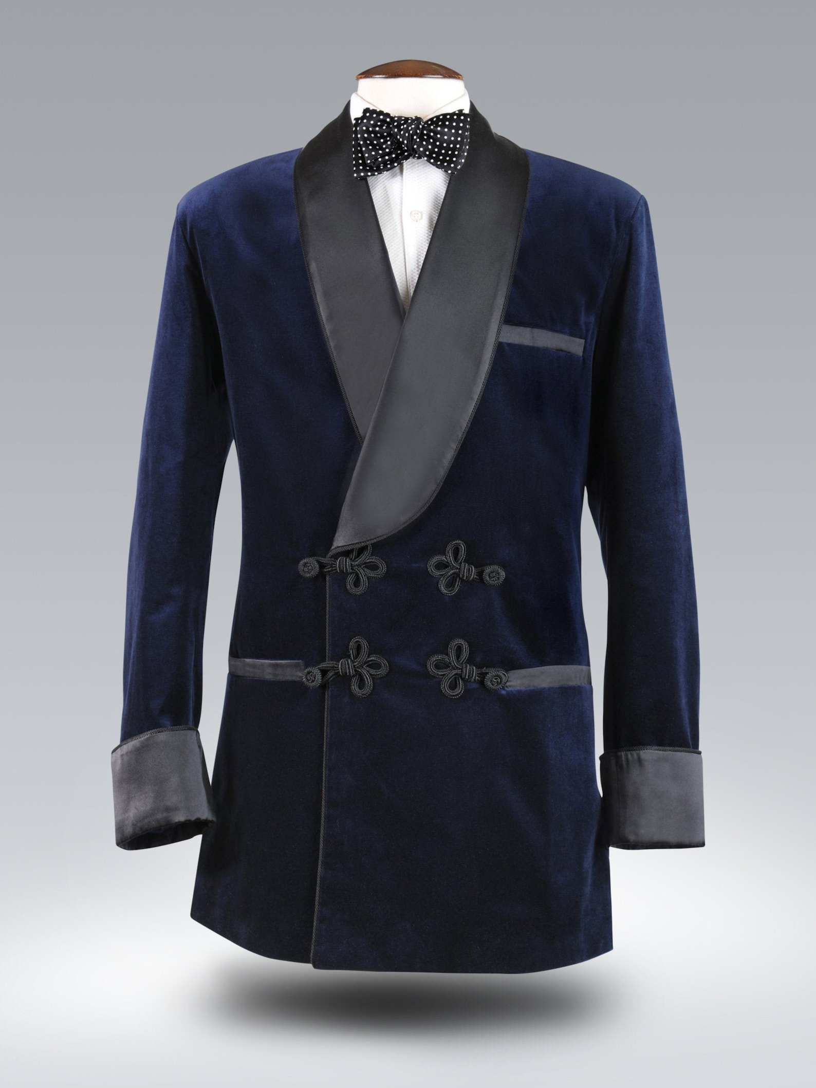 Smoking Jacket Men Blue Velvet Dinner Jackets Men Slim Fit Etsy UK