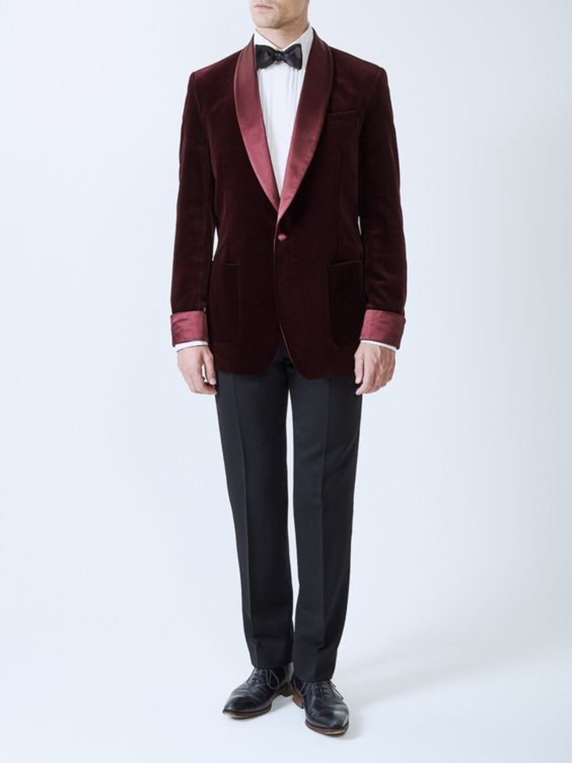 Mens Tuxedo Jacket Burgundy Velvet Jacket mens Slim Fit Jacket Etsy