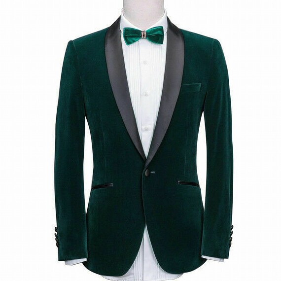 emerald green dinner jacket