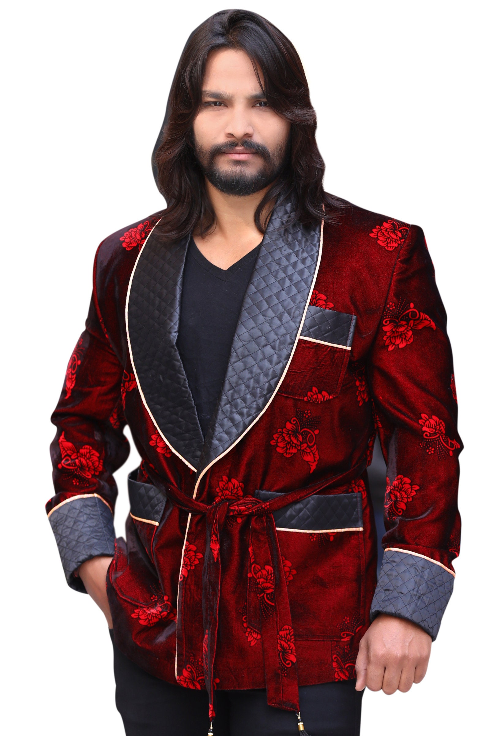 smoking jacket suit