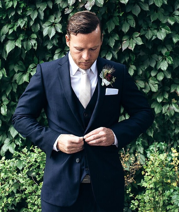 bride groom dress coat pant