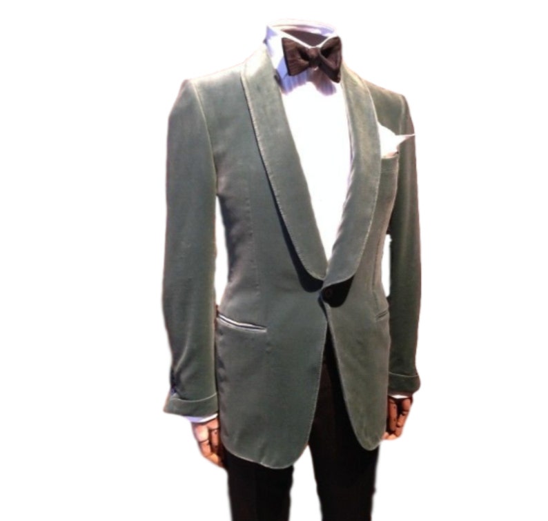 Men Tuxedo jackets Luxury Grey Velvet Tuxedo Jacket Groom Etsy