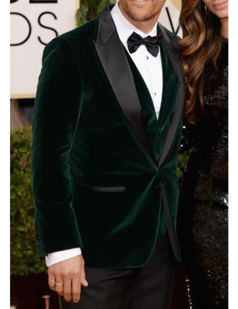 dark green dinner jacket