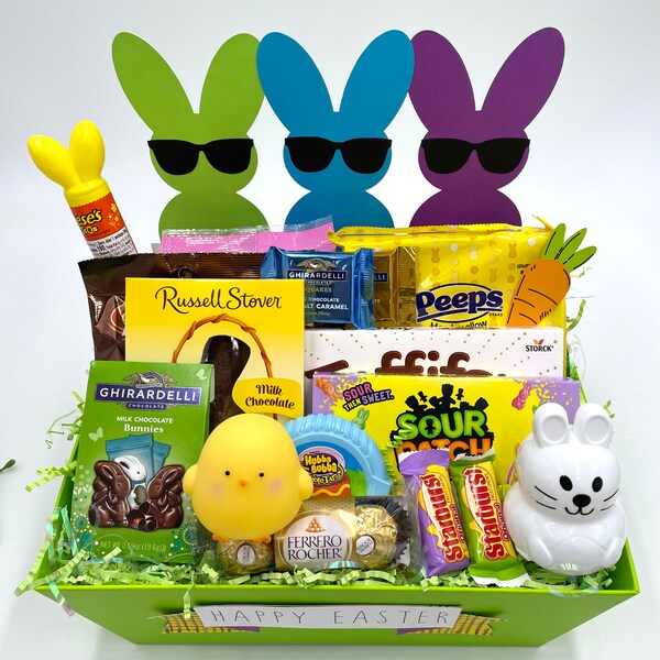 Prefilled Easter Basket Etsy